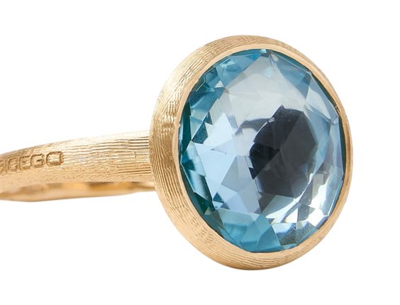 Ringe Marco Bicego Dame Jaipur in Gelbgold Topazio AB586-TP01 - AB586-TP01